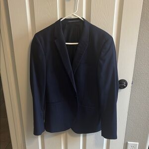 H&M Blue Sport Coat Tailored Fit Blazer